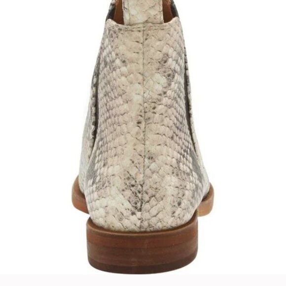 Lucky Brand leather Boot snake Haylia 7M new Chelsea boots - Picture 4 of 15